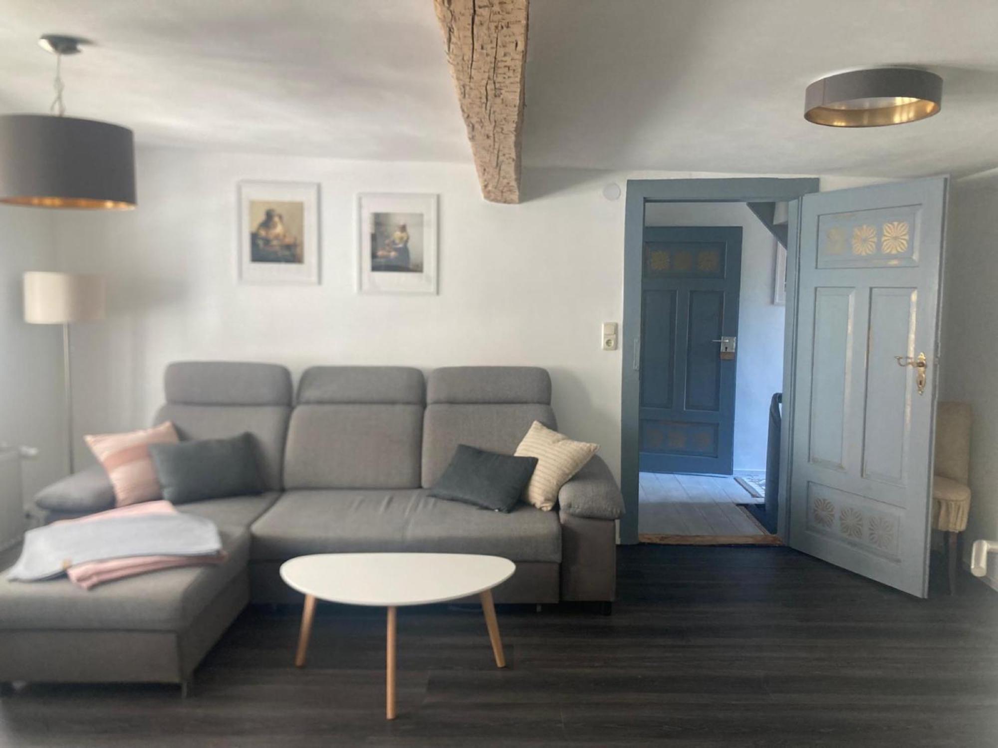 Charmante Ferienwohnung Im Gaesschen Рудольштадт Екстер'єр фото